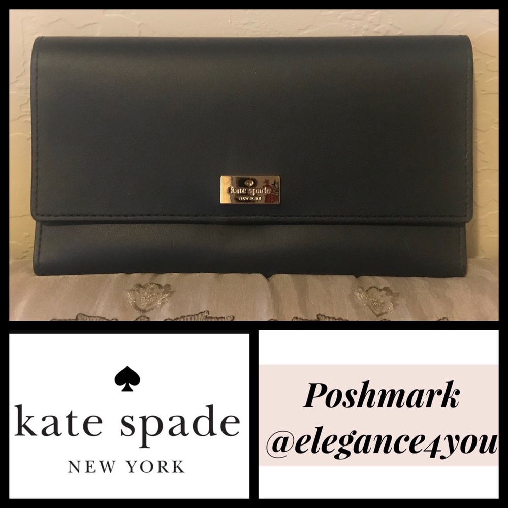✨KATE SPADE✨LAST 1! Smooth Soft Leather Wallet!
